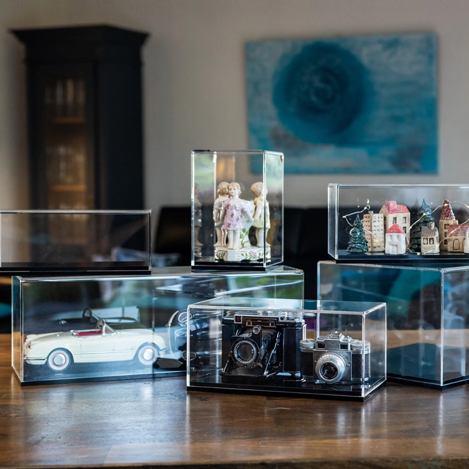 Acryl Vitrine für Modellautos, Figuren, HMF 46800 - Image 6