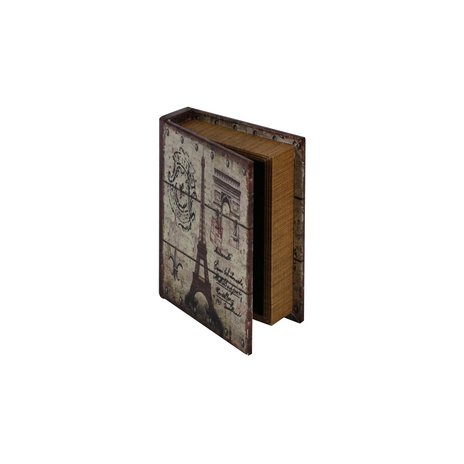 Buchtresor 3er Set Städte, Antik-Look, HMF 80961, 32,5 x 23,5 x 7,5 cm - Image 6