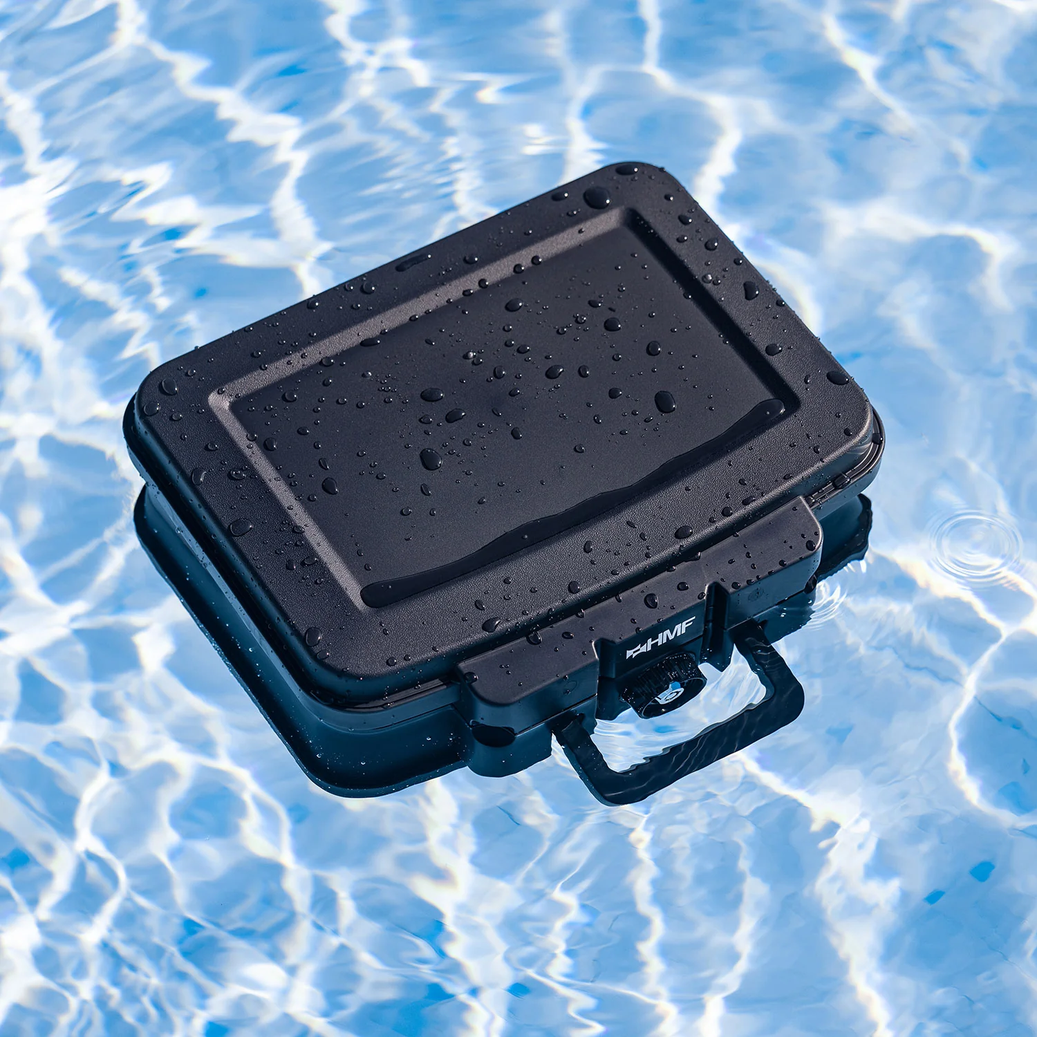 Feuerfeste Wasserdichte Dokumentenbox, HMF 250451, DIN A5, Schwarz - Image 17