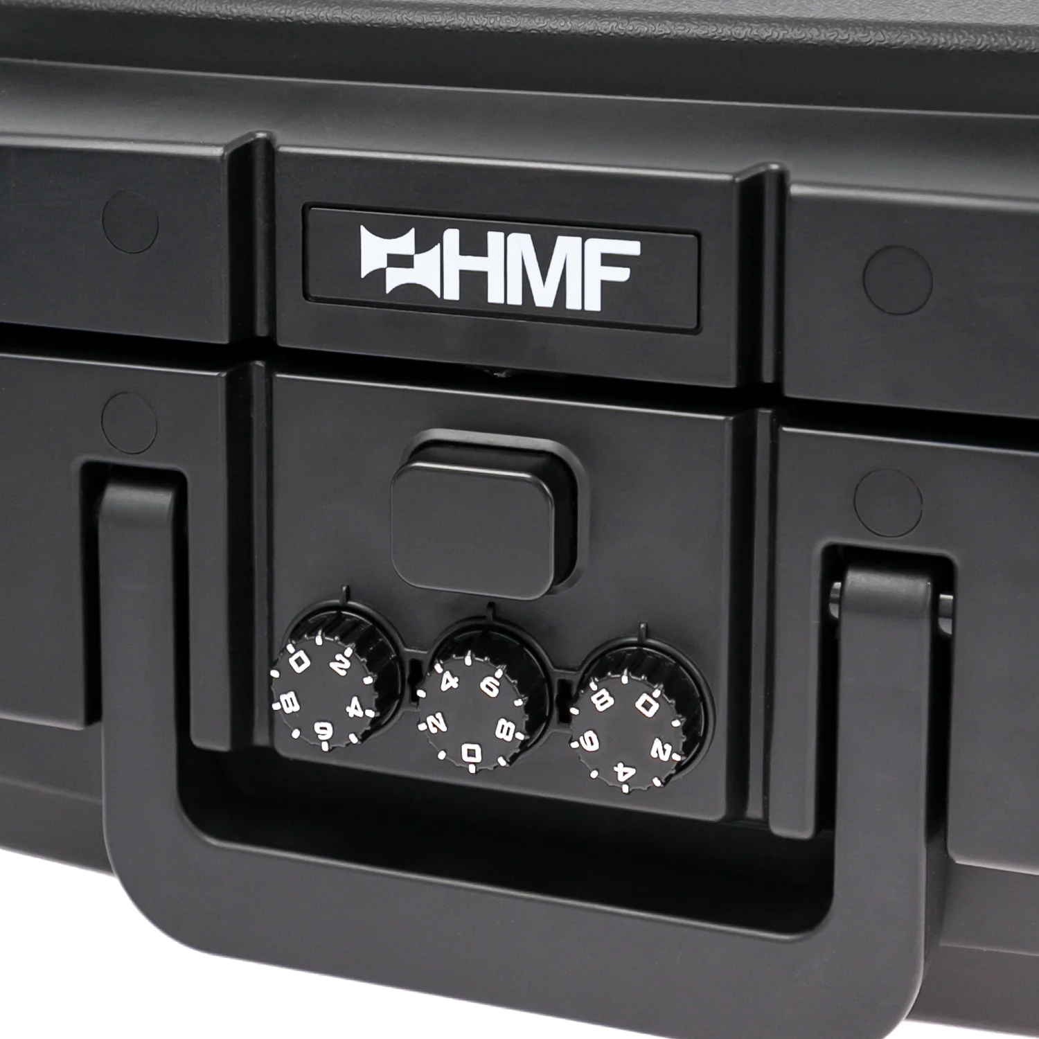Feuerfeste Wasserdichte Dokumentenbox mit Zahlenschloss, HMF 250437, DIN A4, Schwarz - Image 13