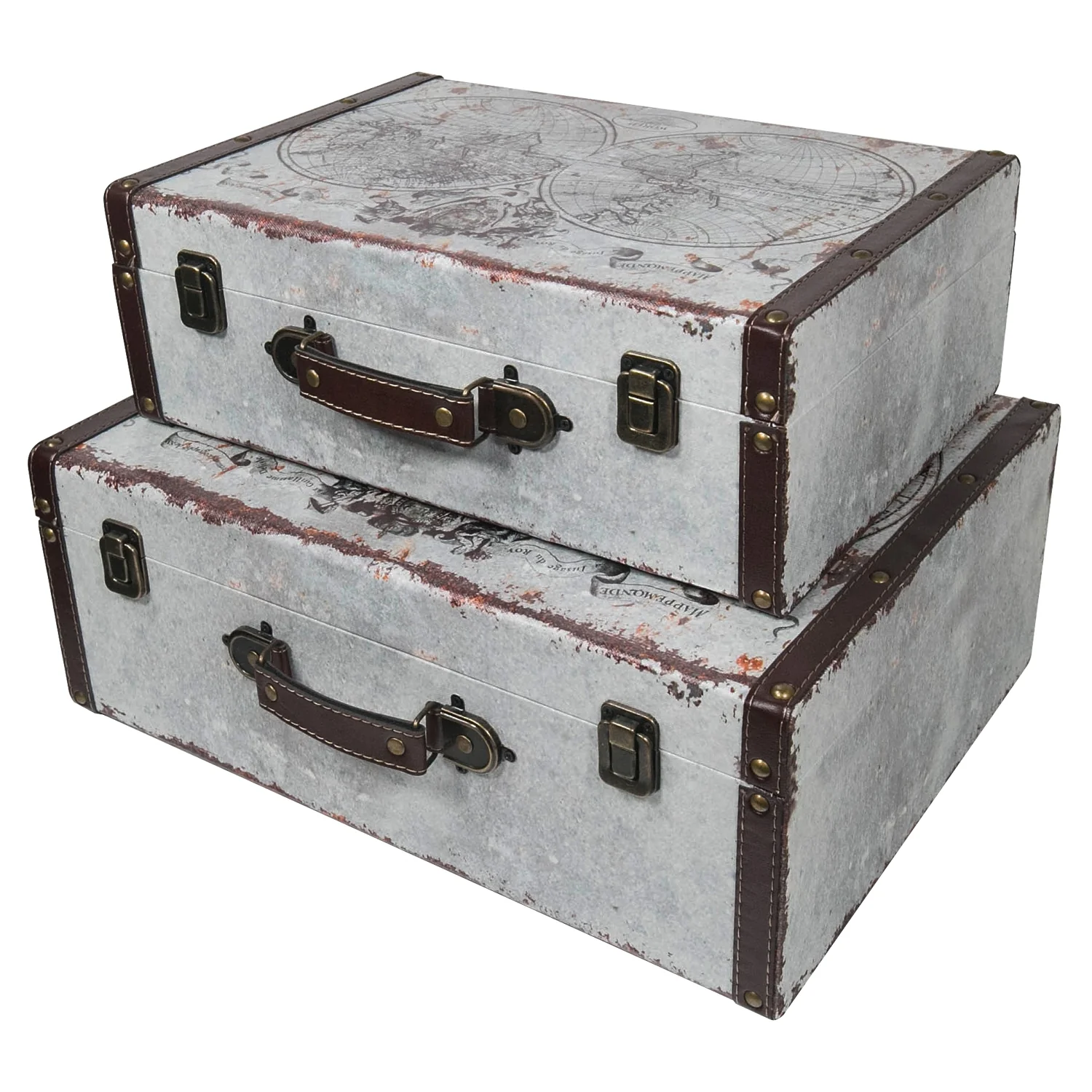 Holzkoffer im Vintage-Design, HMF VKO100 - Image 12