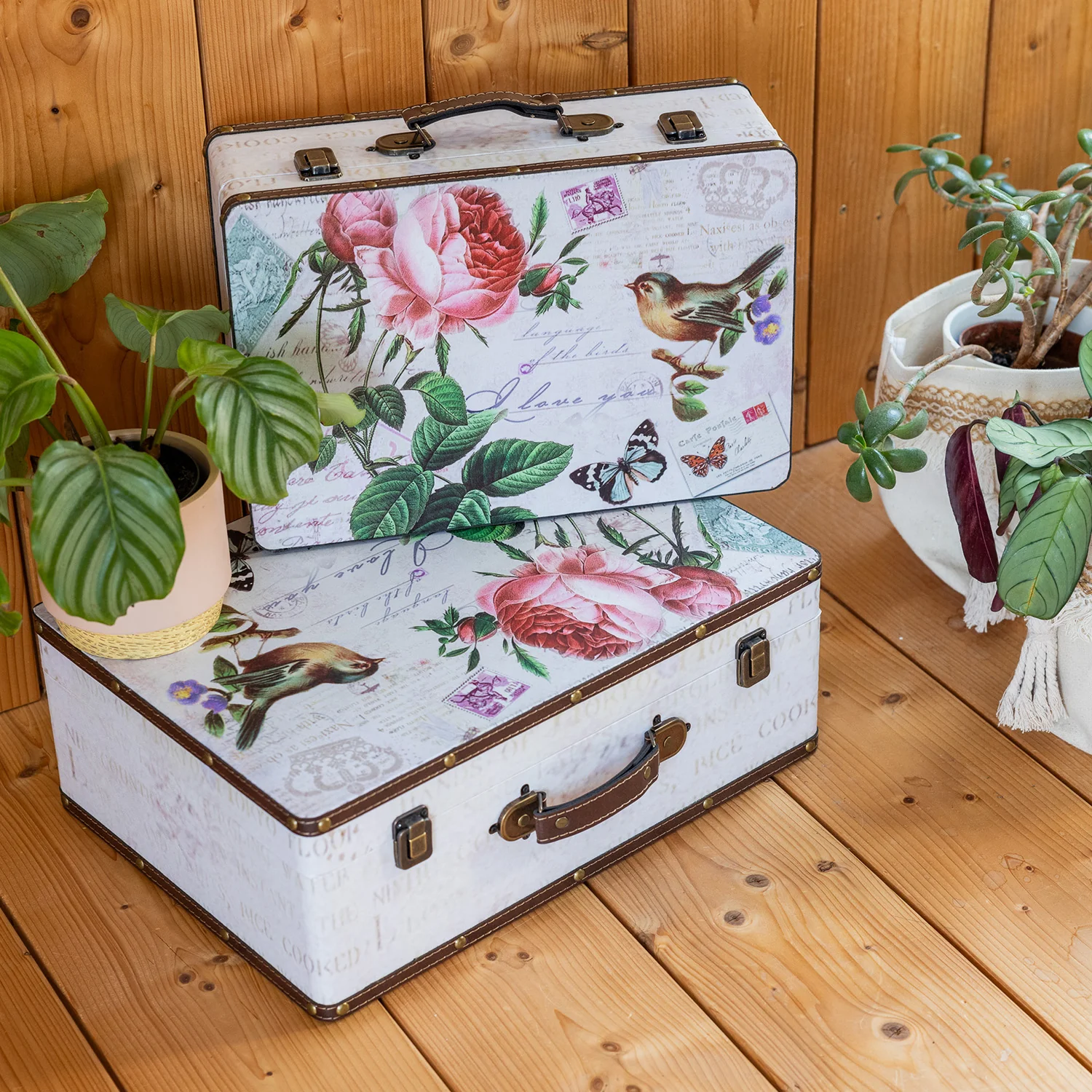 Holzkoffer im Vintage-Design, HMF VKO100 - Image 33