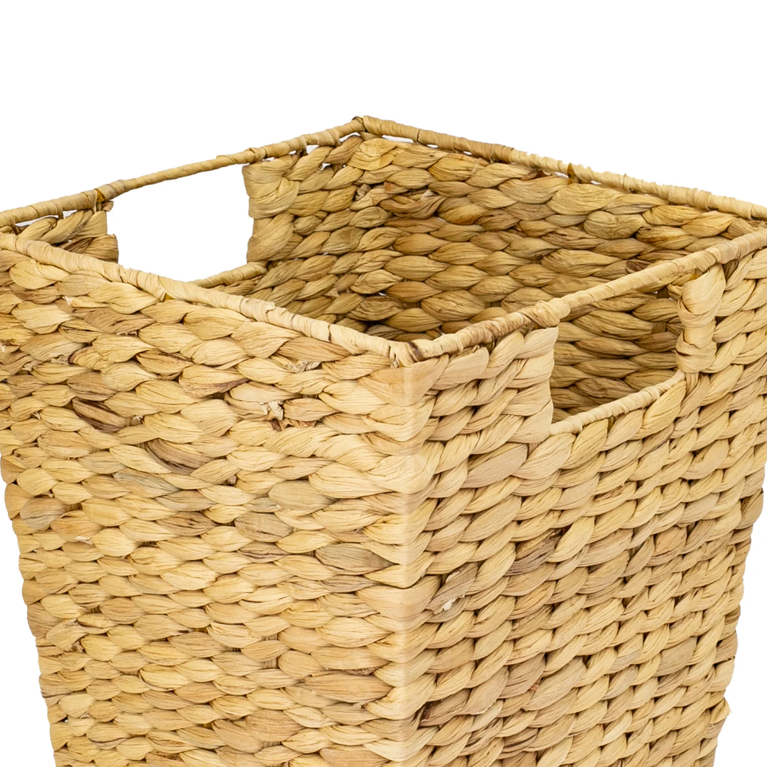 Papierkorb, Mülleimer Büro geflochten aus Wasserhyazinthe, HMF 3725 - Image 30